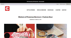 Desktop Screenshot of custombottleopenerco.com